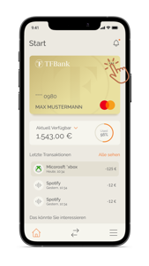 Kreditkarte PIN 1