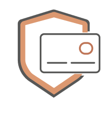 Icon Sicherheits Wappen pluse Karte